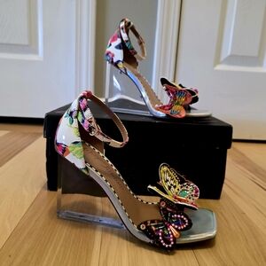 Betsey Johnson Butterfly Embellished Heels